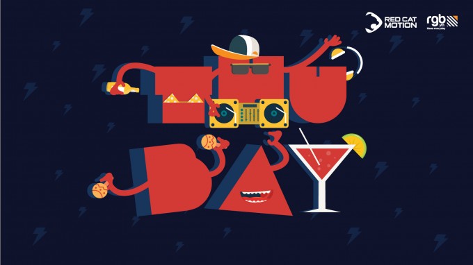 Wallpaper Wonderfull Week_06_Saturday_Red-Cat_Motion