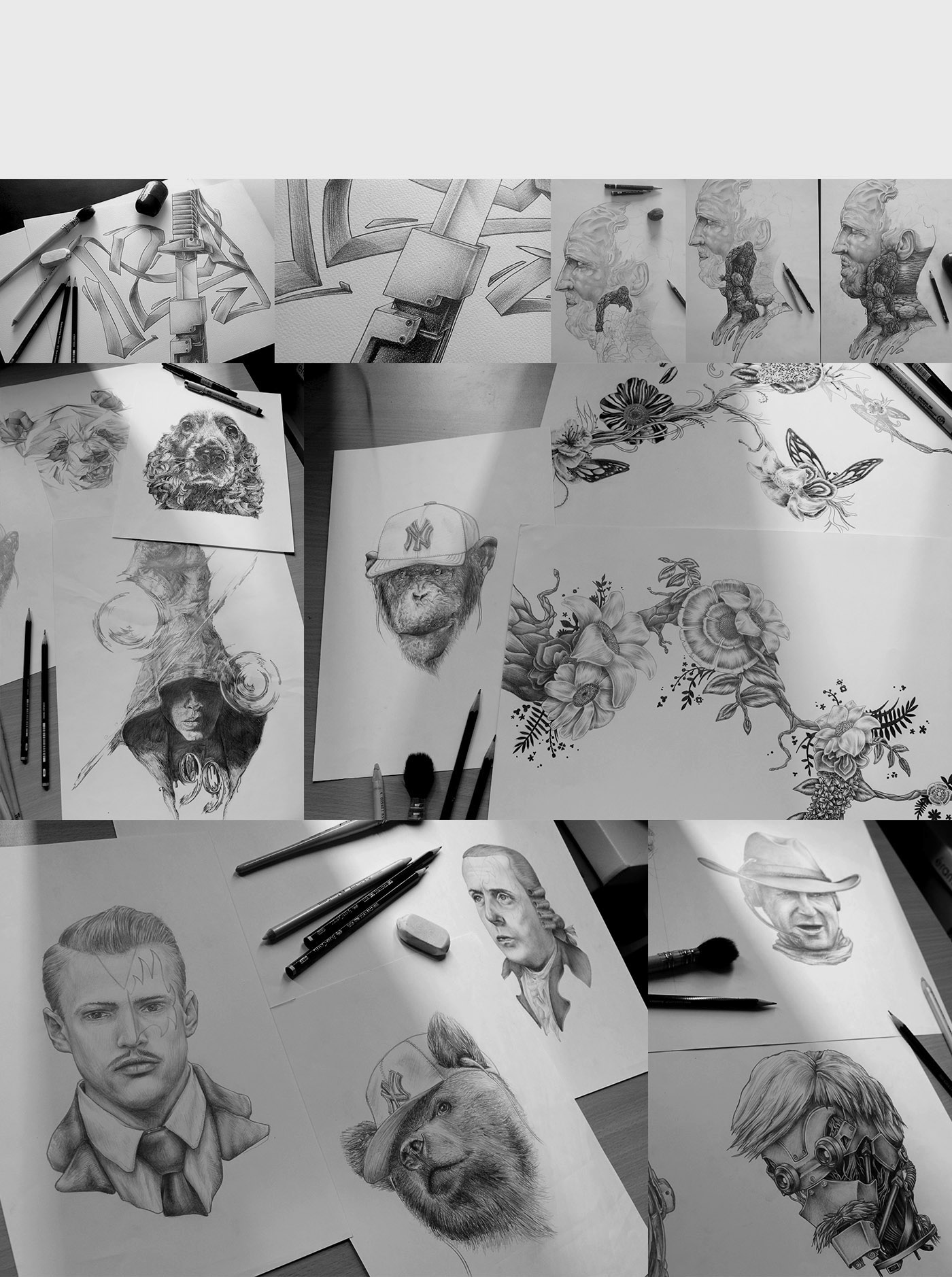 RGB.vn_Pencil & Ink ✐ Sketchbook I - nicolas gazut