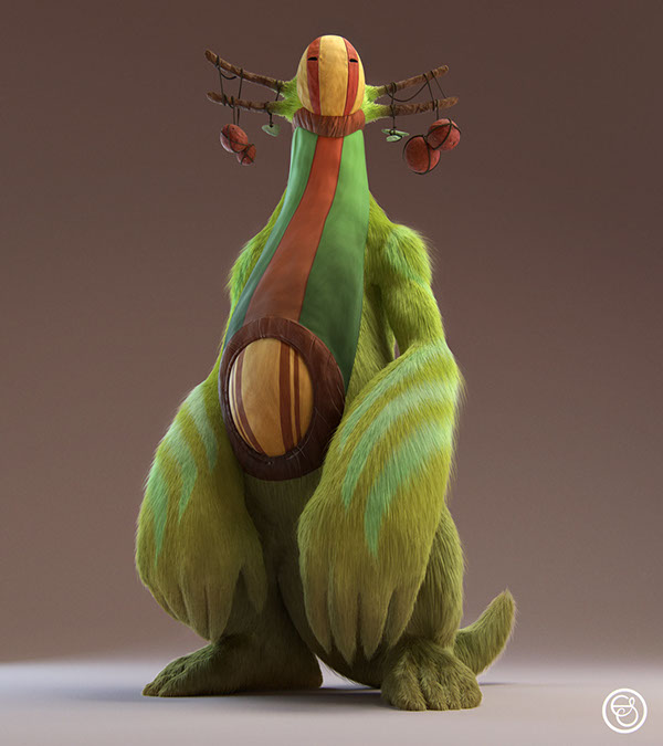 Rajak - The Big Furry Creature - Emilie Stabell