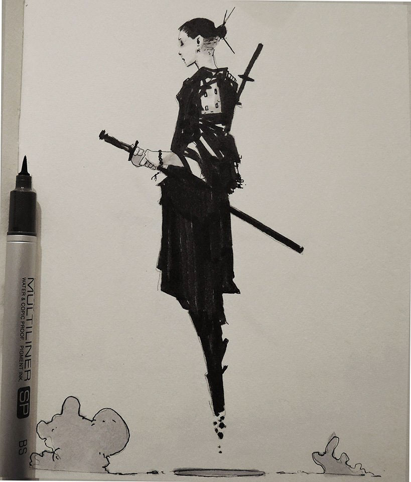 INKTOBER 2015 by Joseba Alexander