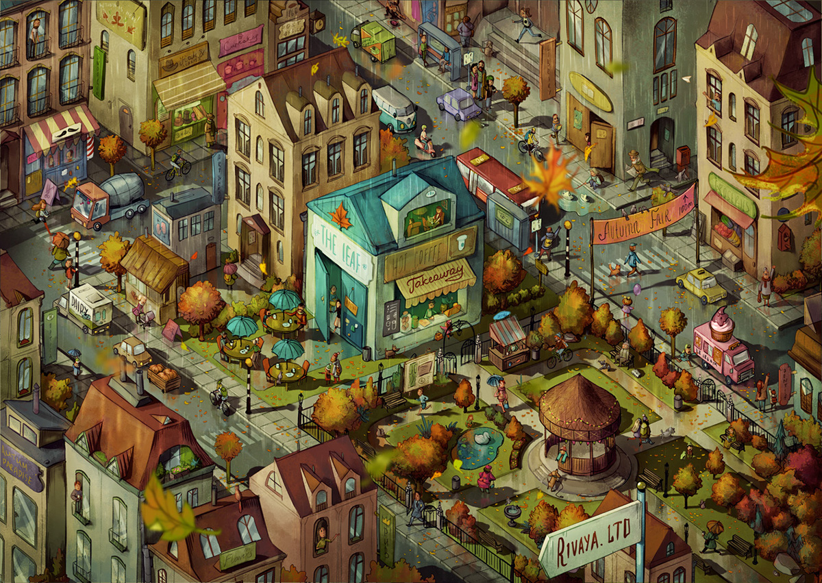 RGB.vn_Seasonal Illustrations - Maria Tiurina