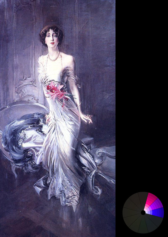 Tác phẩm của Giovanni Boldini – Chân dung quý bà E L Doyen