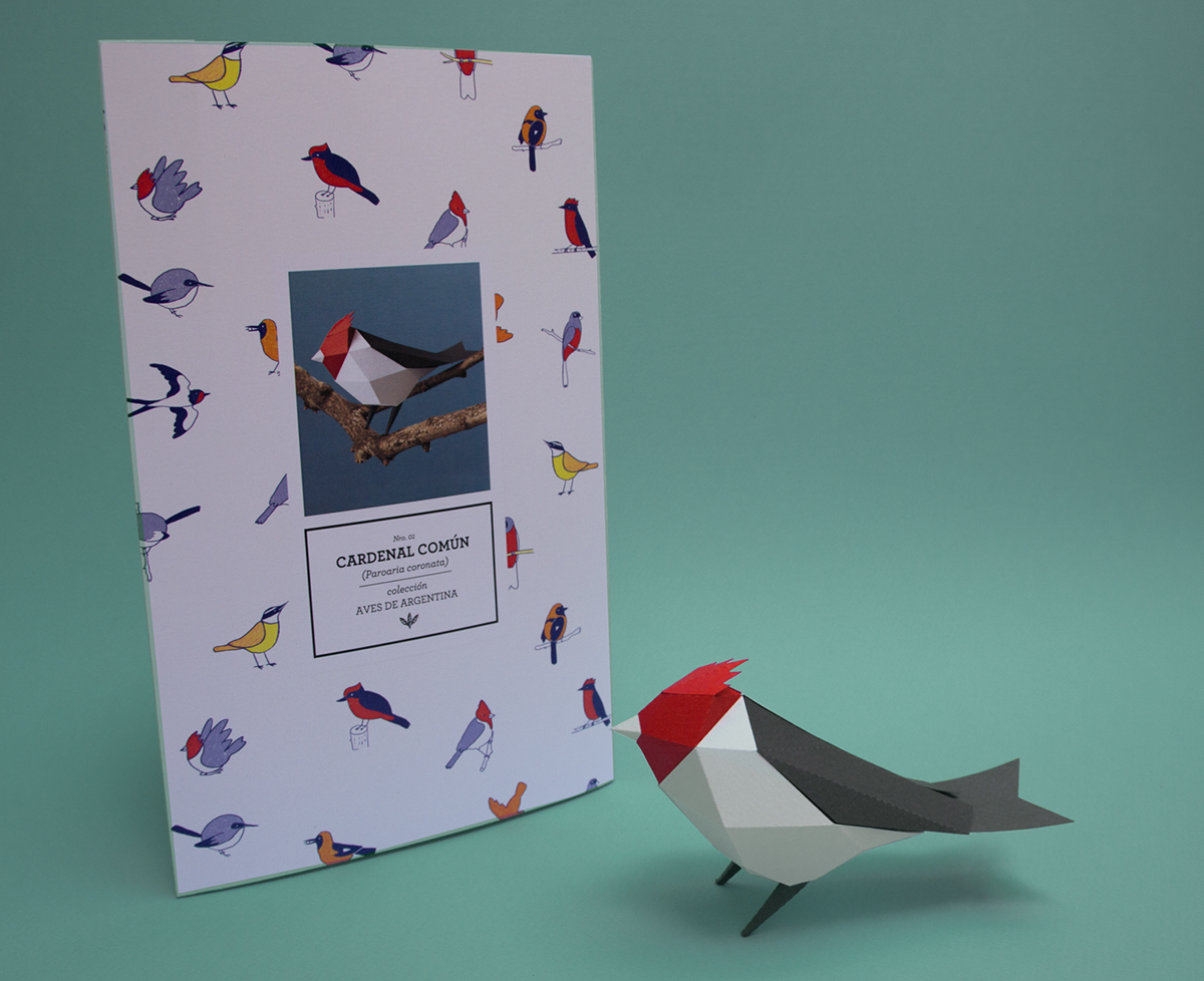 RGB.vn_Aves de papel para armar by Estudio Guardabosques