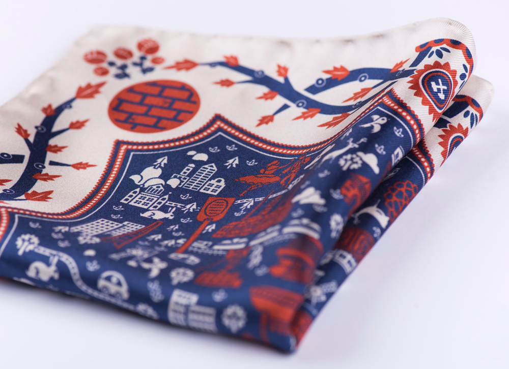 Silesian Pocketsquare by Jan Feliks Kallwejt