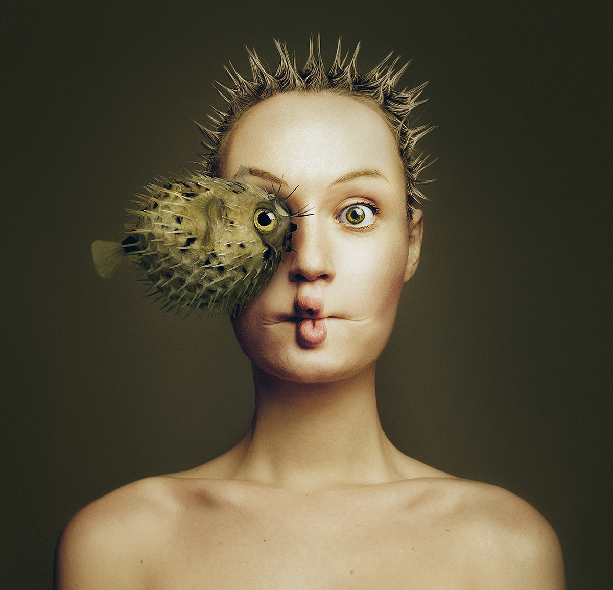 Animeyed (Self-Portraits) by Flora Borsi