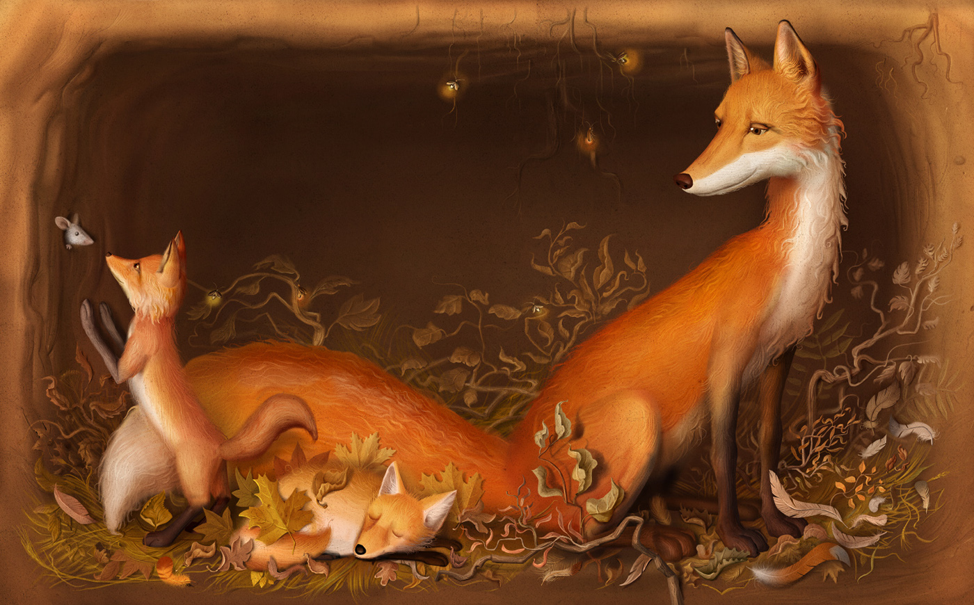 Spry Fox, children's book by Ivan Sulima
