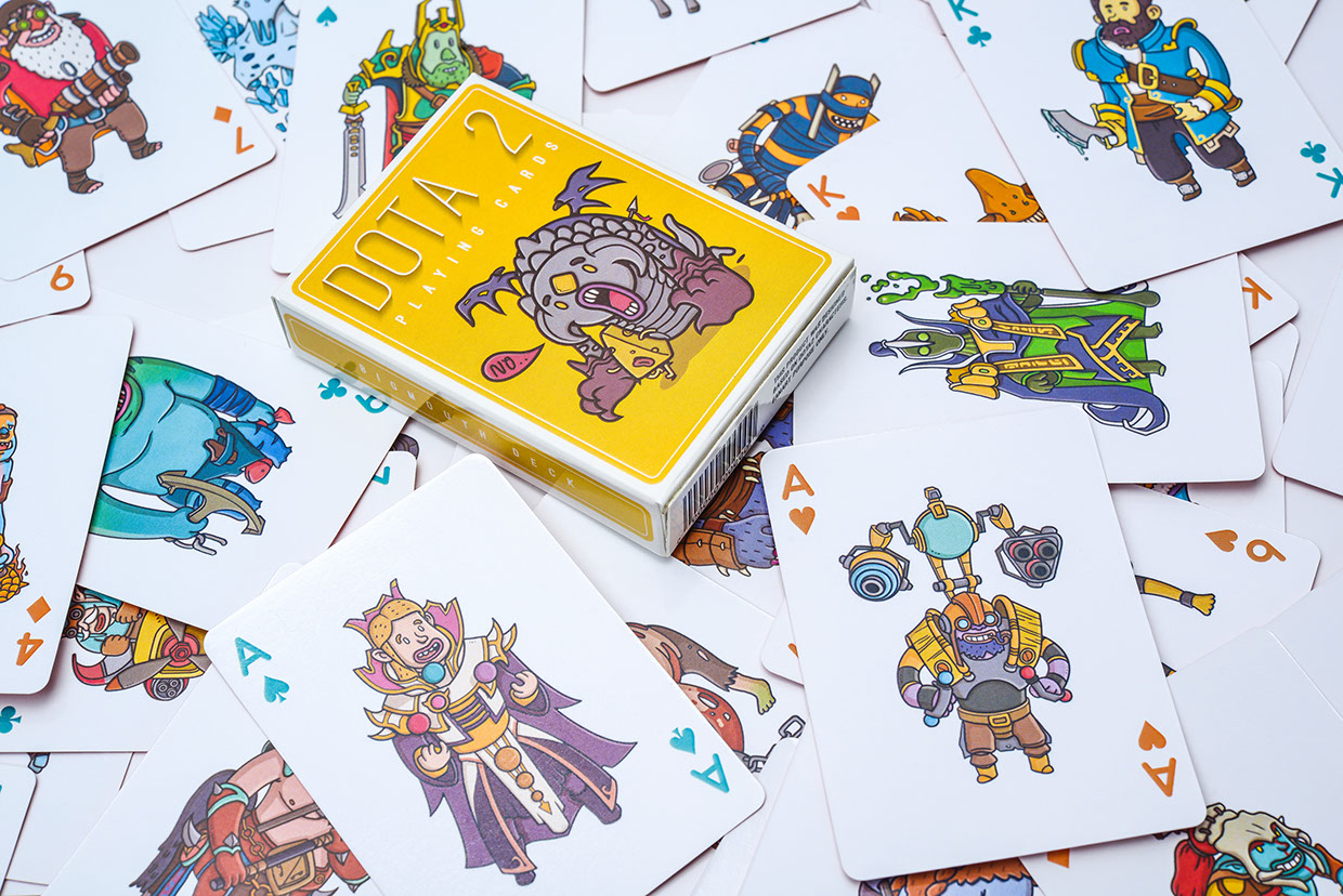 Dota 2 Playing Card