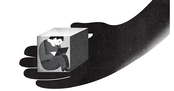 Illustration for The Boston Globe - Work issue