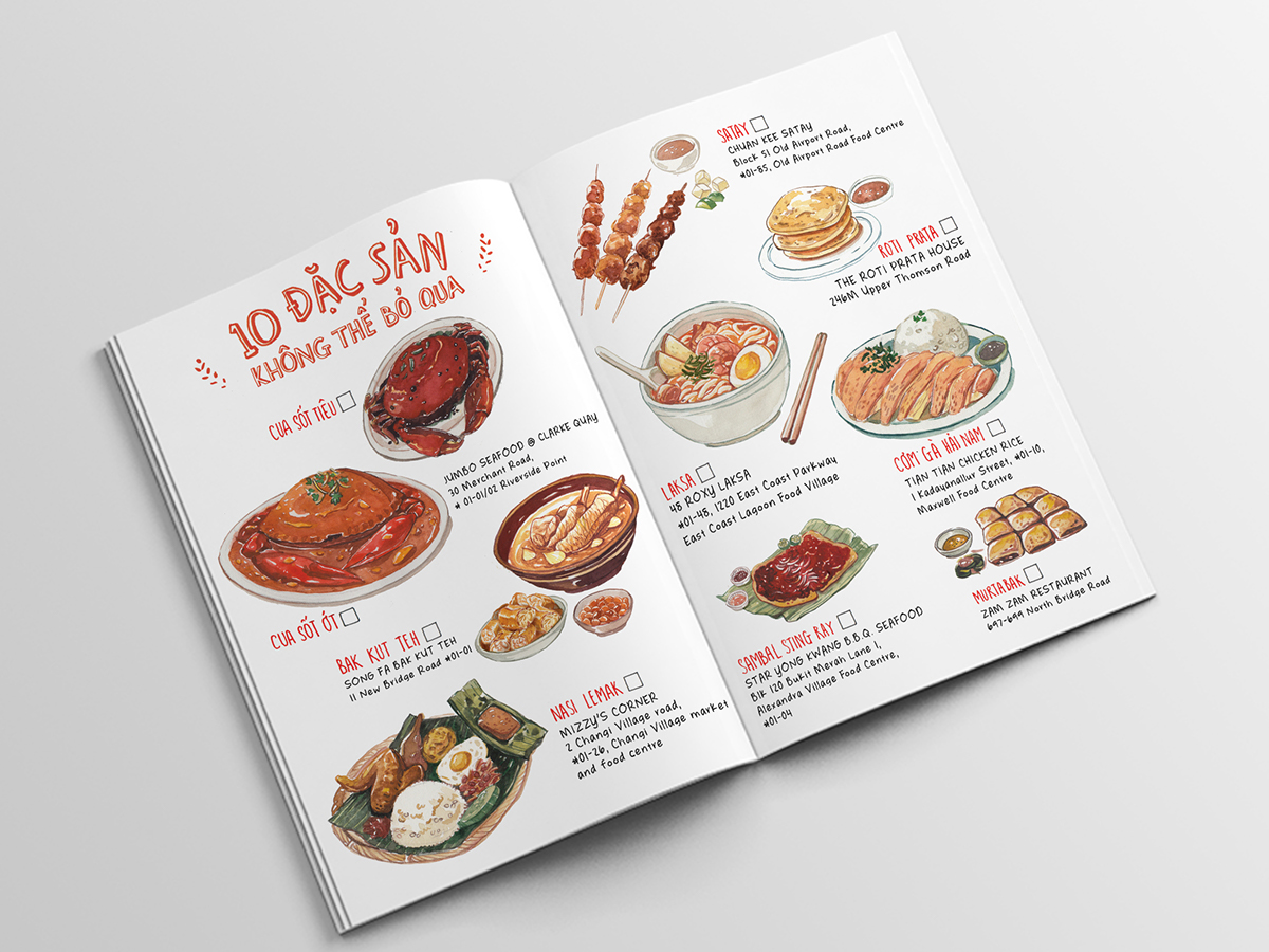 Singapore Travel Booklet by Phung Quang Nguyen & Killien Huynh & Phuong An