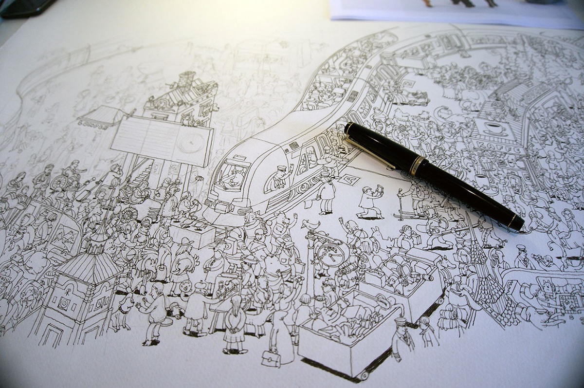 NSB, We travel together. by Mattias Adolfsson & Snorre Martinsen