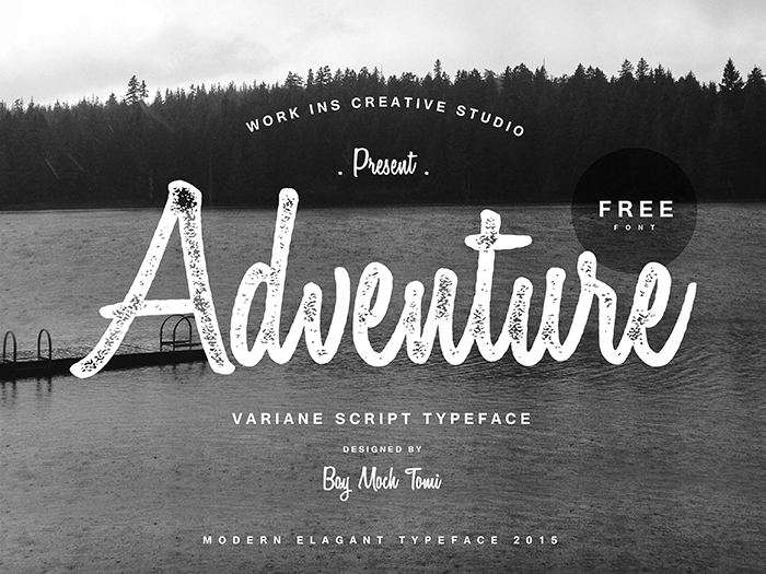 Variane Script Font by Boy Moch Tomi