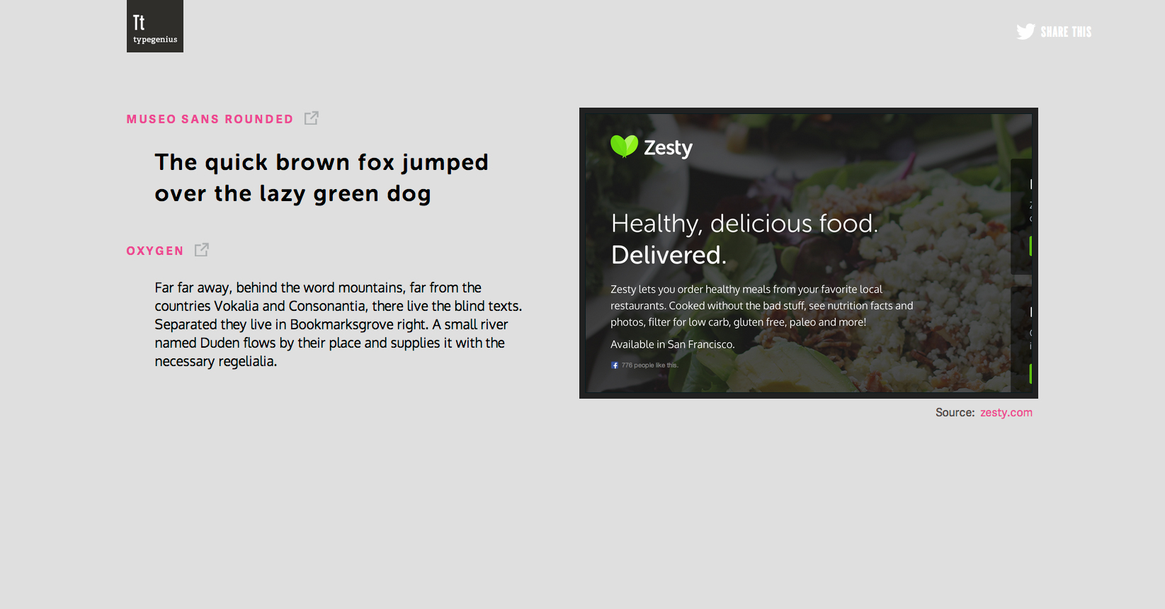 Type Genius chọn ra những cặp font chữ hoàn hảo nhất