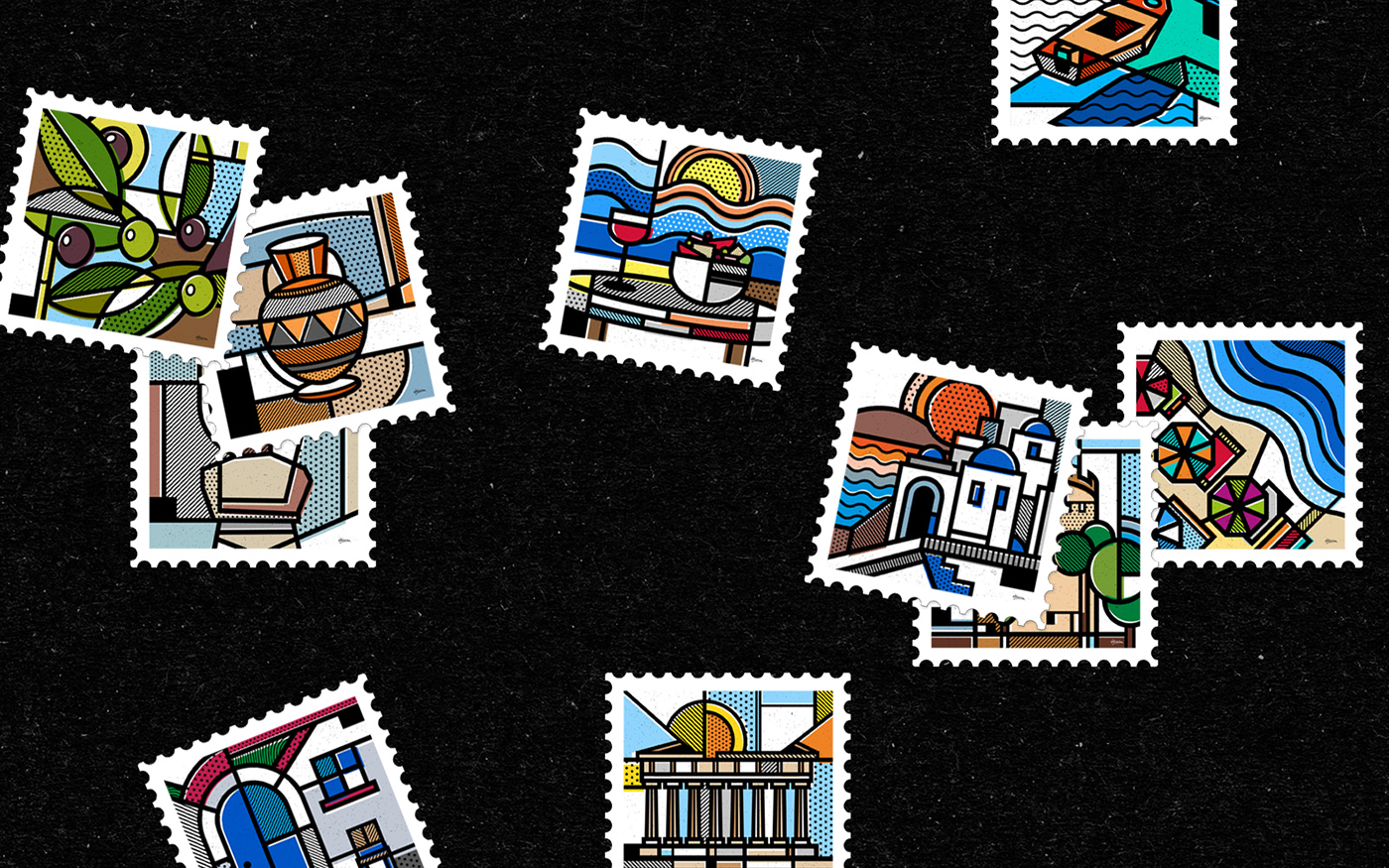 Greece - Stamp collection