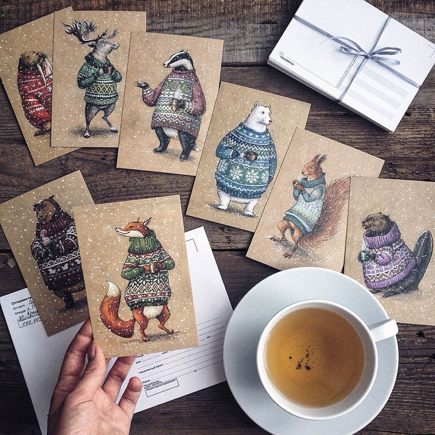 rgb.vn_FairyTale-bo-tranh-minh-hoa-mau-chi-cua-hoa-si-nguoi-Nga_01