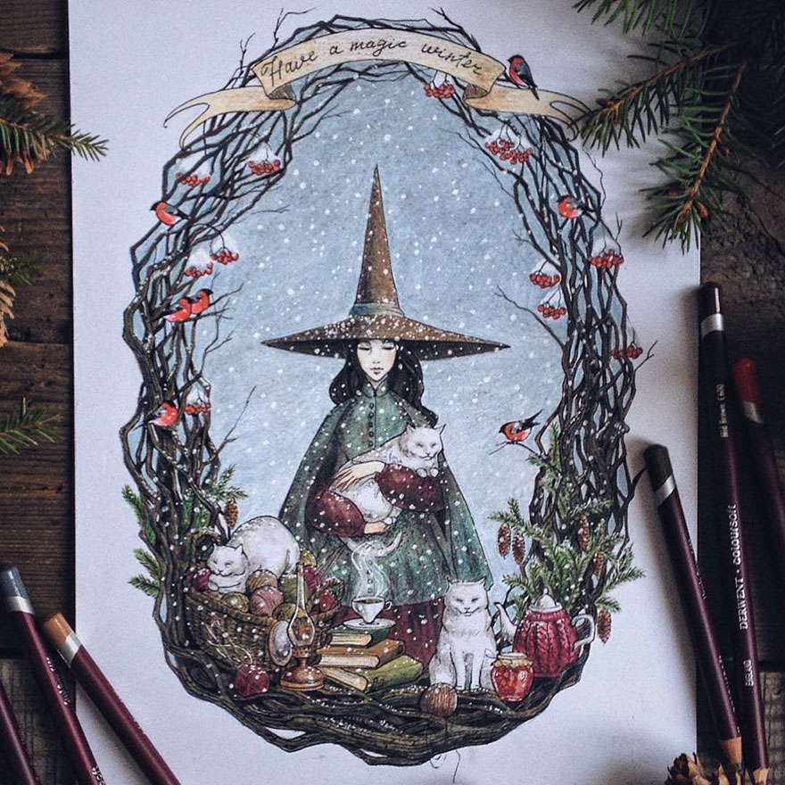 rgb.vn_FairyTale-bo-tranh-minh-hoa-mau-chi-cua-hoa-si-nguoi-Nga_07