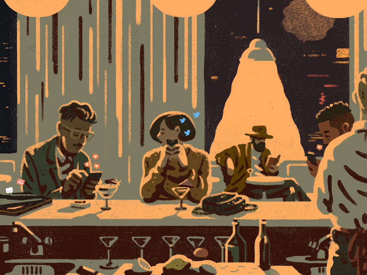 Illustration for Vogue