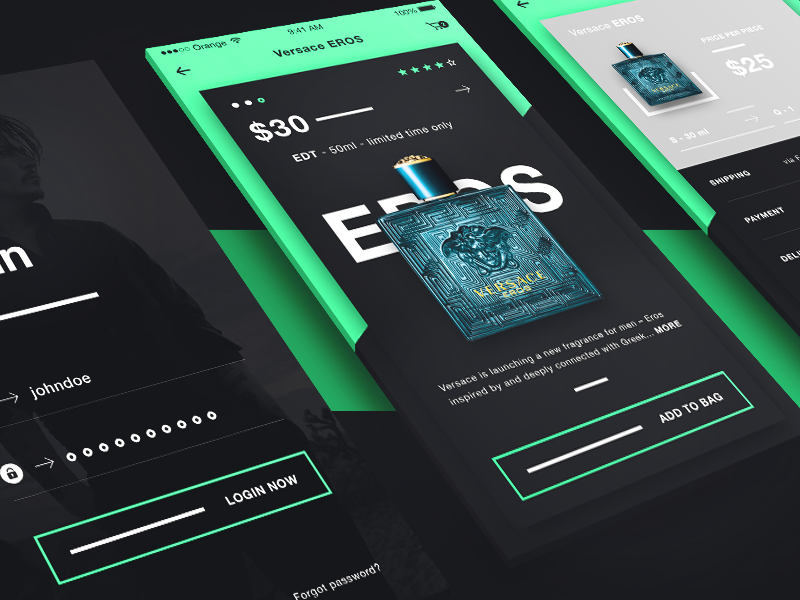 SCENTixx - Perfume shop iOS app