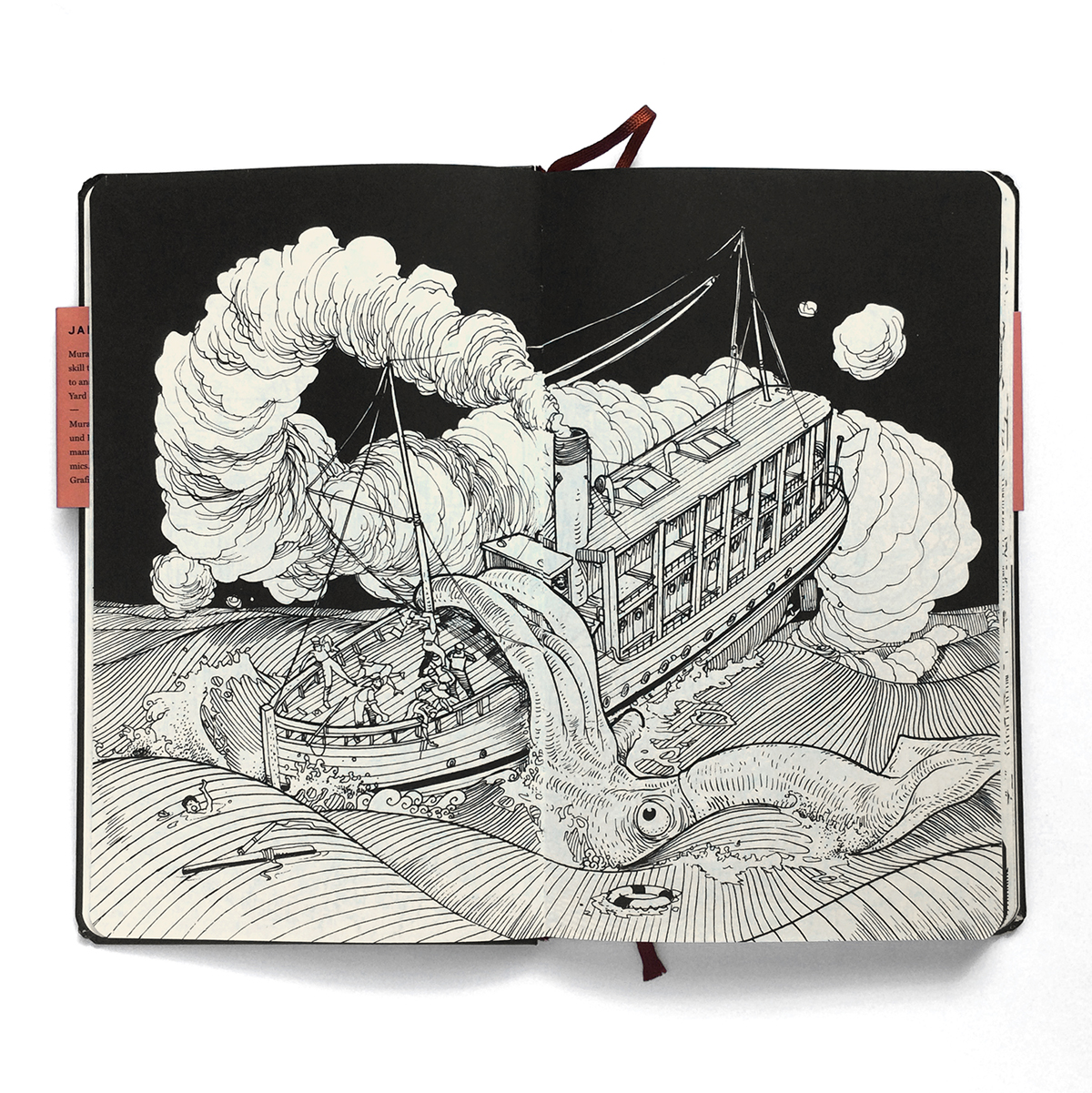 Jared Muralt's Sketch Book 2011-12 publication