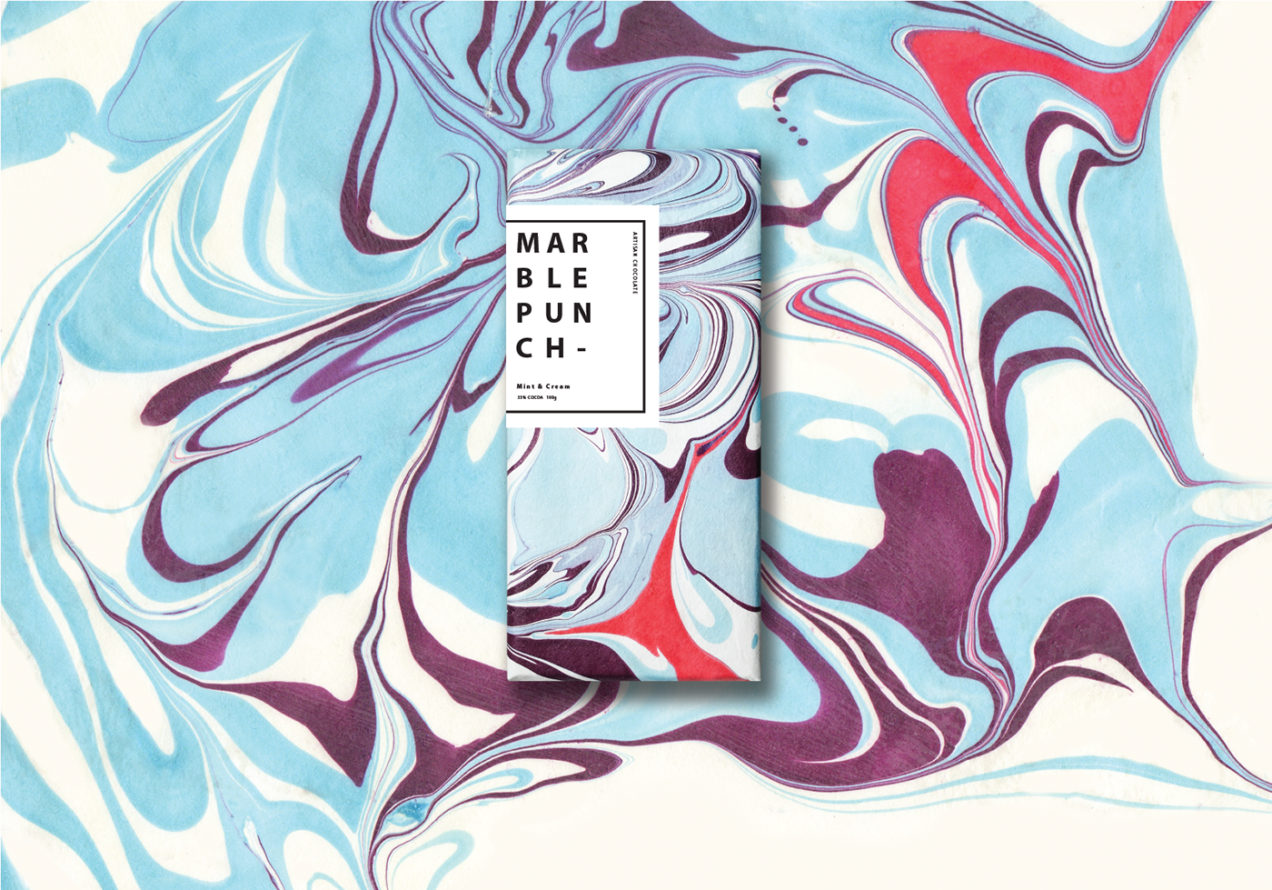 MarblePunch Chocolate Bar Packaging