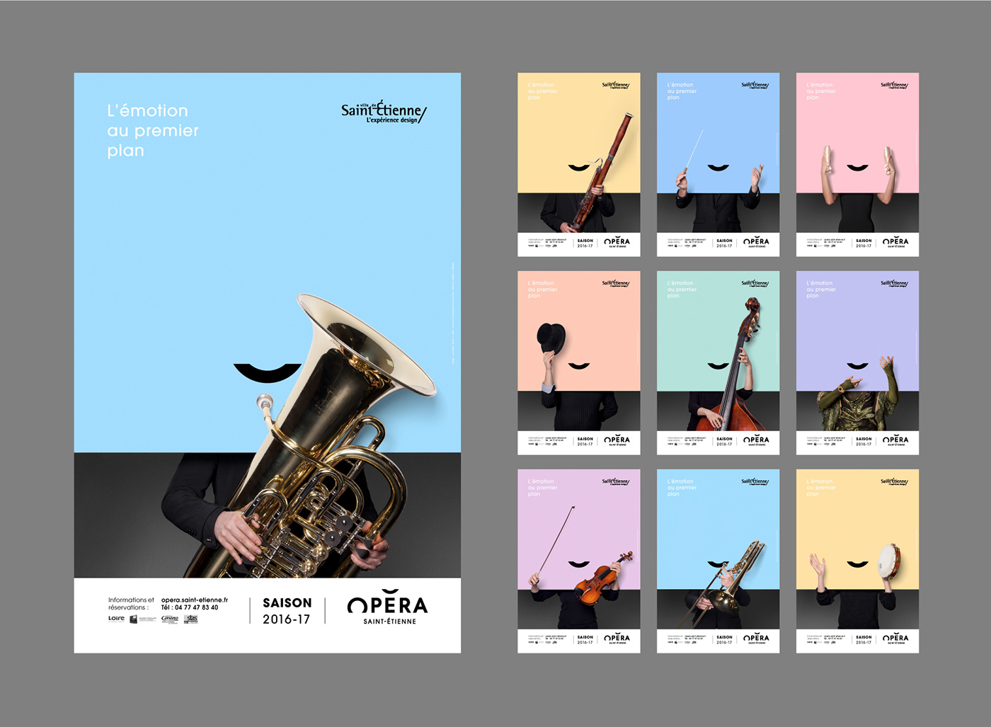 Saint-Étienne Opera House 2016 - Brand Design