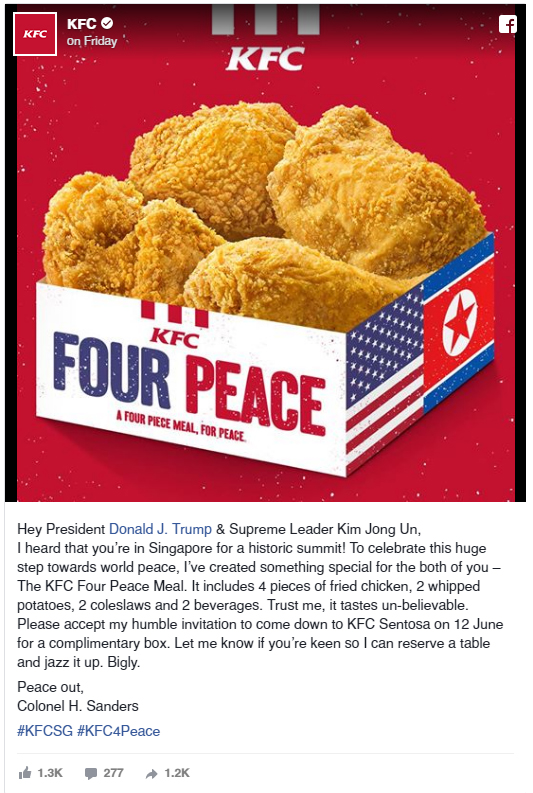 rgb_creative_ideas_design_kfc_four_peace_donald_trump