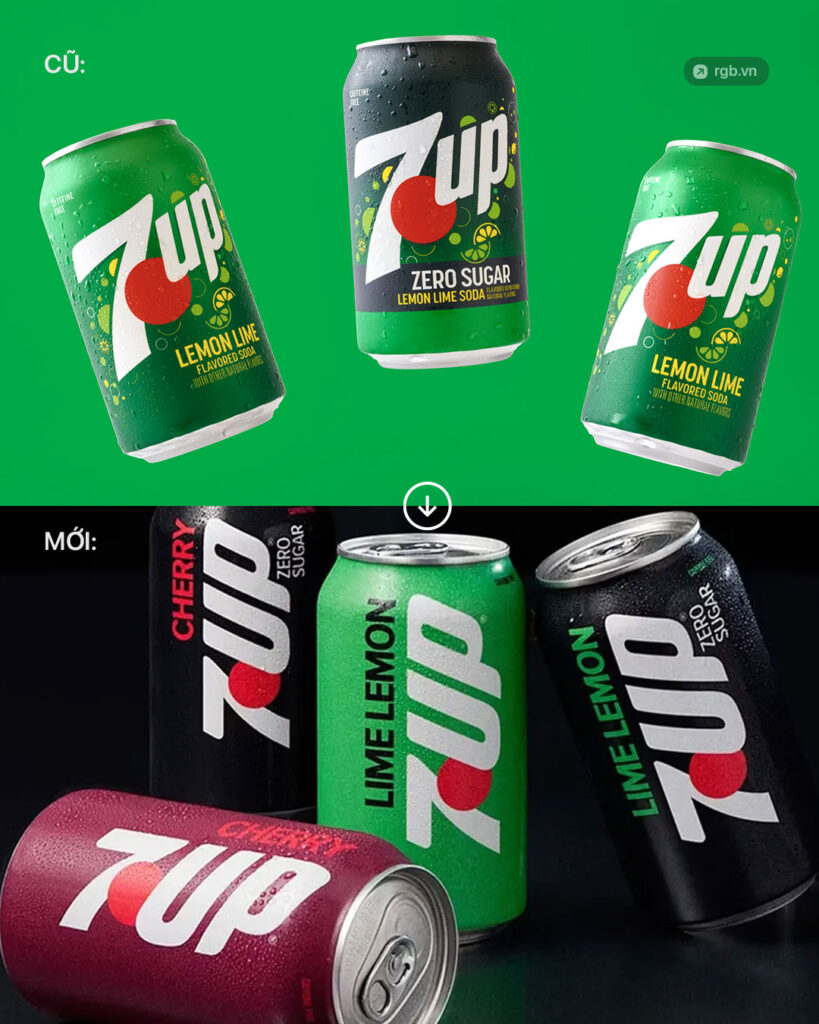 7UP tái định vị thương hiệu tại thị trường Mỹ, ra mắt logo và công thức mới