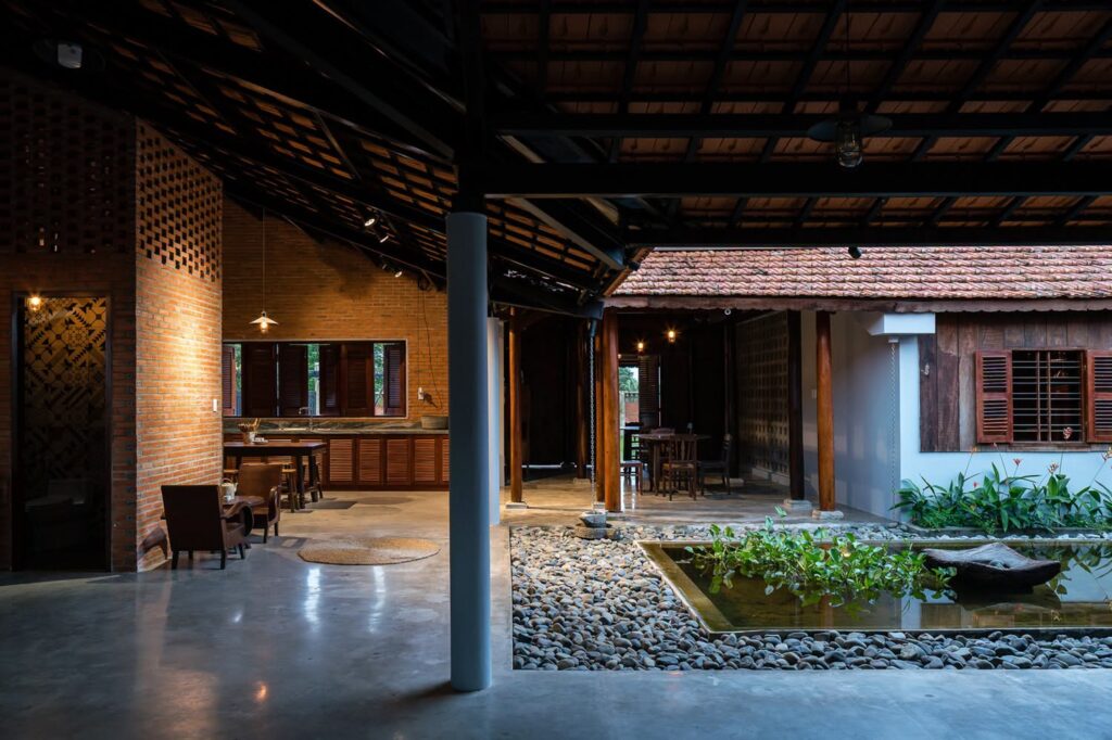 An's House - ngôi nhà hiện đại mang hơi thở kiến trúc truyền thống ở Củ Chi, thiết kế bởi G+architects