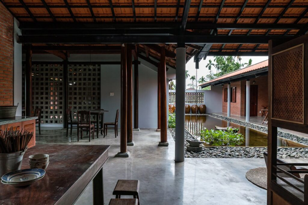 An's House - ngôi nhà hiện đại mang hơi thở kiến trúc truyền thống ở Củ Chi, thiết kế bởi G+architects