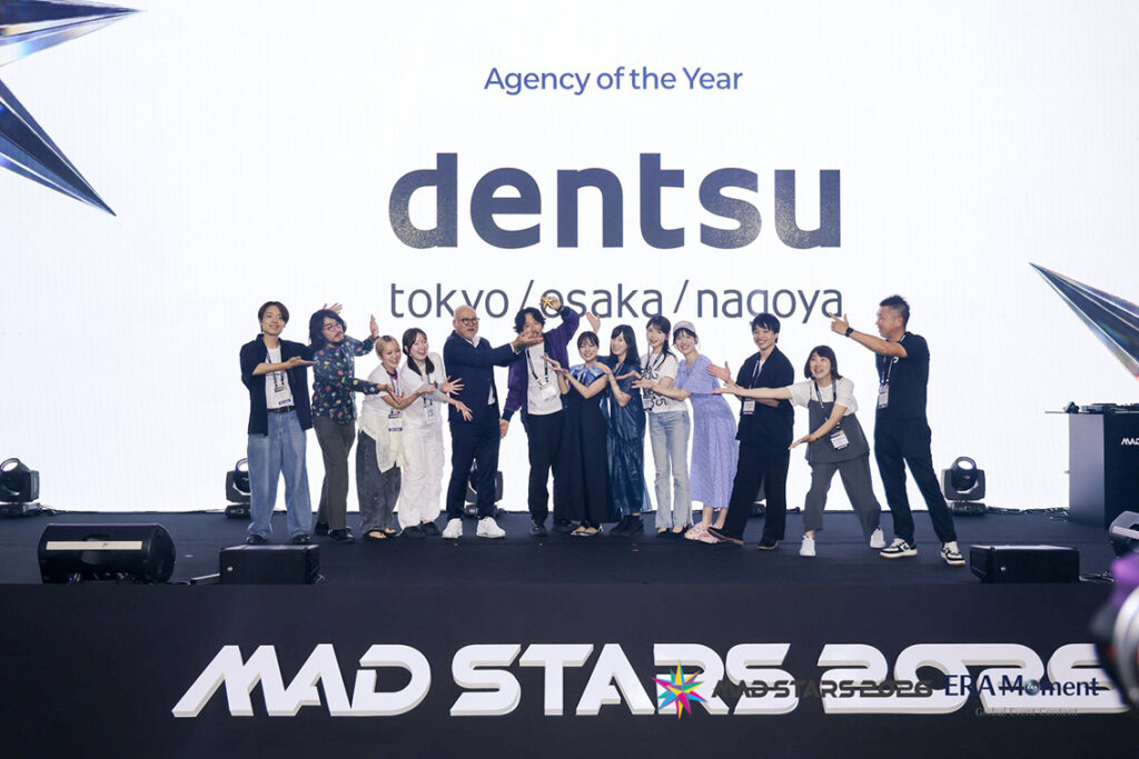 DENTSU Inc., Tokyo được vinh danh Agency of the Year tại MAD STARS 2026
