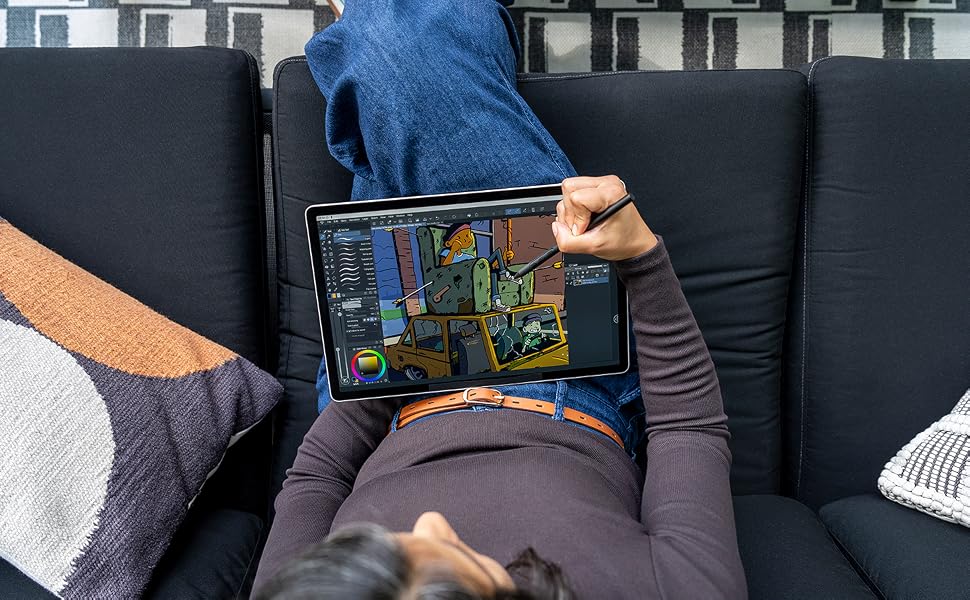Wacom MovinkPad Pro 14 vs iPad Air: Đâu là chiếc tablet tốt cho artist vẽ kỹ thuật số?