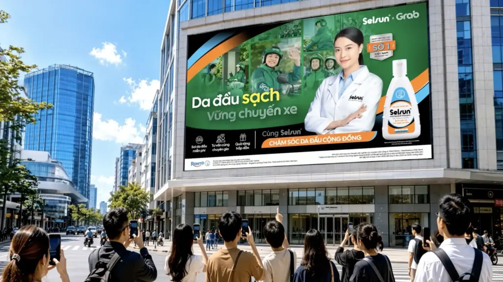 Selsun đồng hành cùng Grab "chăm sóc da đầu cộng đồng", mang hoạt động "Da đầu sạch, Vững chuyến xe" đến hơn 7.000 bác tài công nghệ