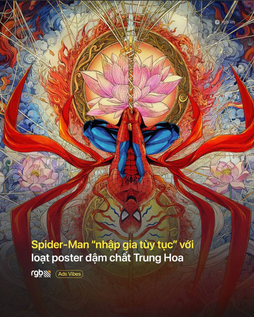 Poster phim Spider-Man: Brand New Day dành riêng cho thị trường Trung Quốc