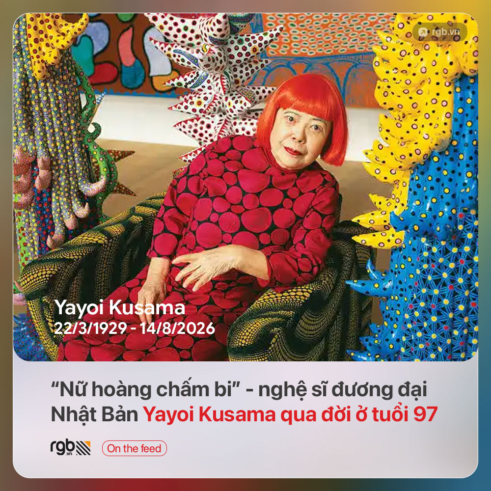 “Nữ hoàng chấm bi” - nghệ sĩ đương đại Nhật Bản Yayoi Kusama qua đời ở tuổi 97