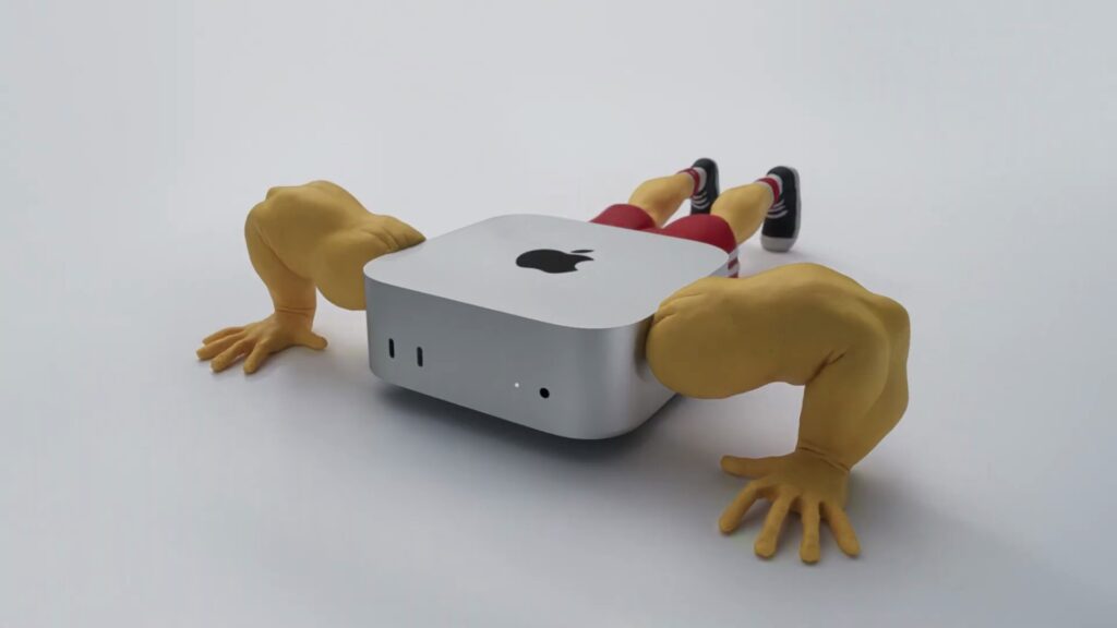 Apple quảng bá Mac mini bằng phim đất sét stop-motion được làm thủ công 100%