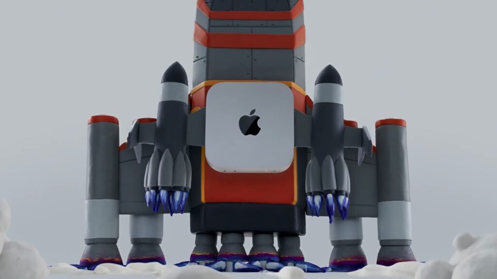 Apple quảng bá Mac mini bằng phim đất sét stop-motion được làm thủ công 100%