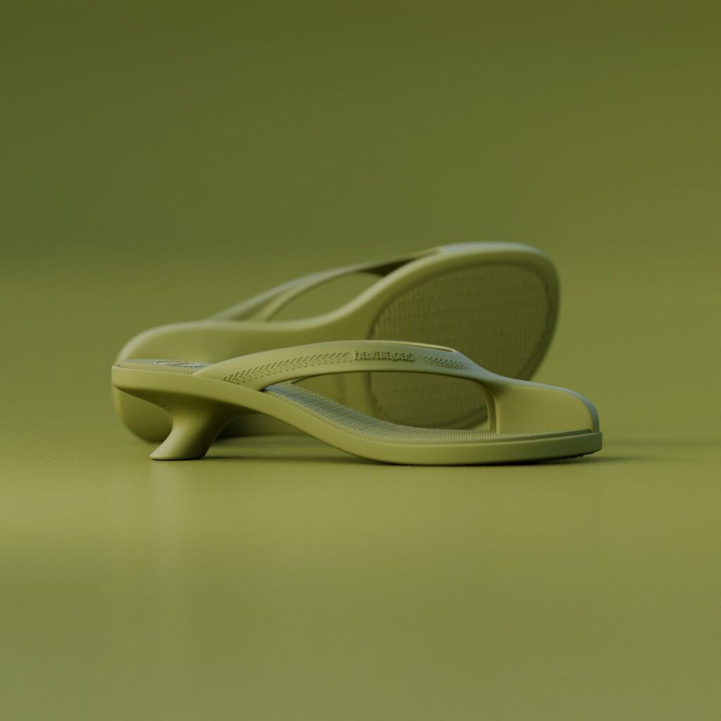 Havaianas ra mắt đôi dép xỏ ngón cao gót đầu tiên của mình, chính thức bước vào xu hướng thời trang đang "làm mưa làm gió"