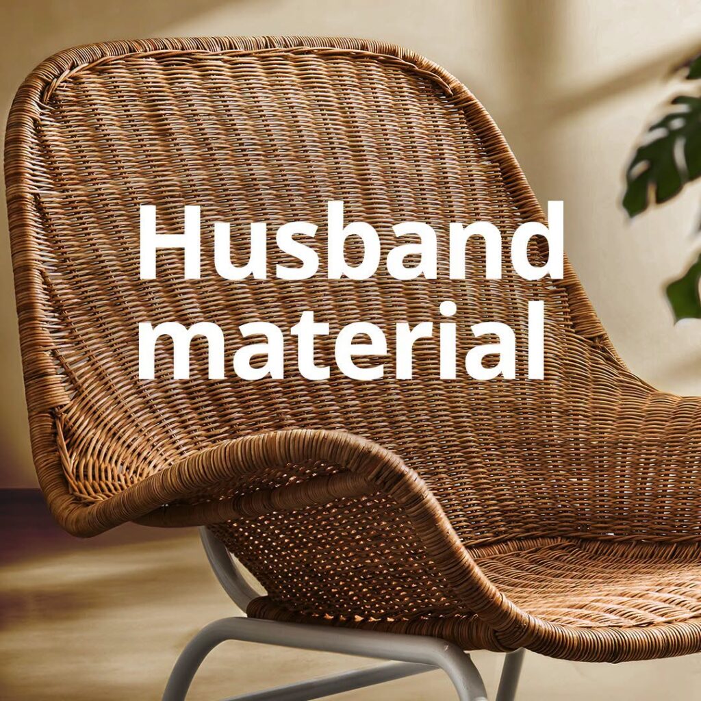 IKEA biến chiếc ghế mây thành "người chồng lý tưởng" để bắt trend bộ phim Wicker đang gây sốt
