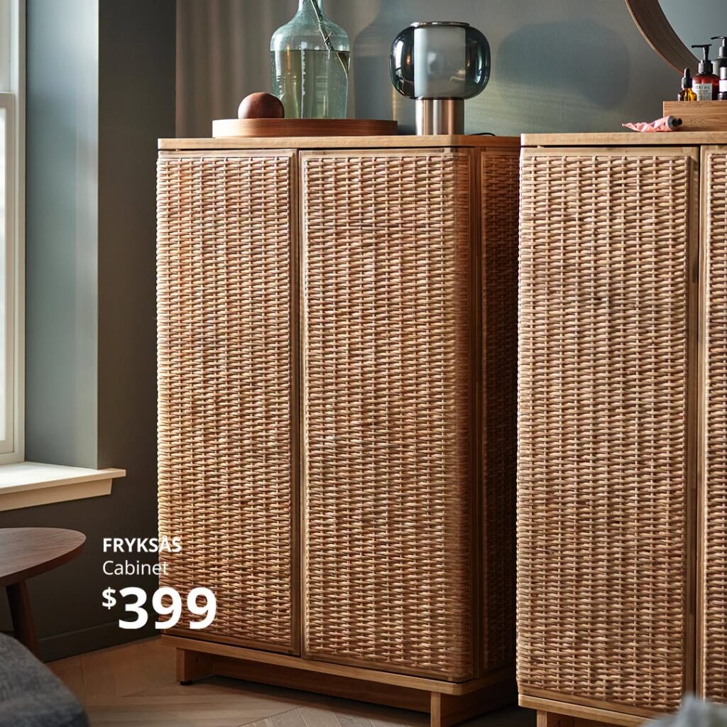 IKEA biến chiếc ghế mây thành "người chồng lý tưởng" để bắt trend bộ phim Wicker đang gây sốt