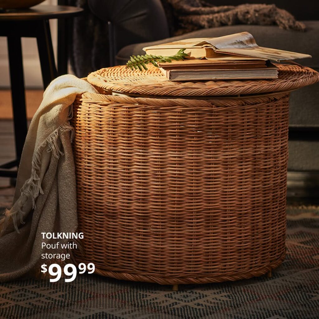 IKEA biến chiếc ghế mây thành "người chồng lý tưởng" để bắt trend bộ phim Wicker đang gây sốt