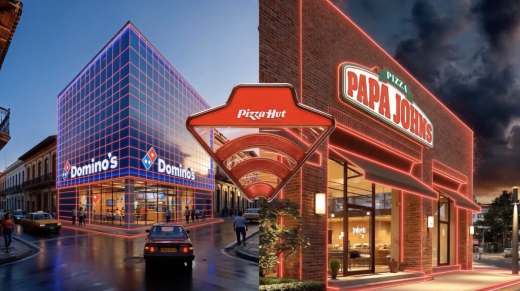Chiến dịch Slice the Signal: Pizza Hut biến Wi-Fi quanh cửa hàng đối thủ thành quảng cáo “0 đồng”