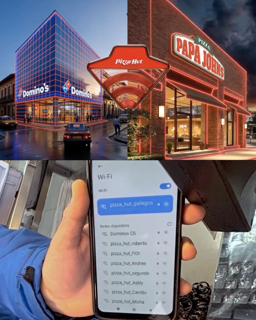 Chiến dịch Slice the Signal: Pizza Hut biến Wi-Fi quanh cửa hàng đối thủ thành quảng cáo “0 đồng”