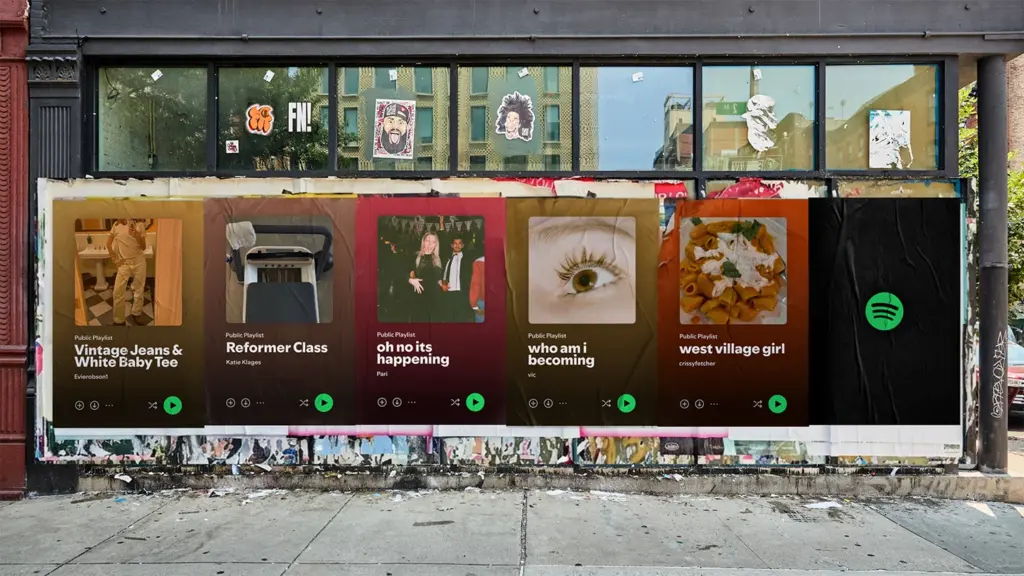 Spotify đưa playlist của người dùng lên đường phố với chiến dịch OOH “Playlist It"