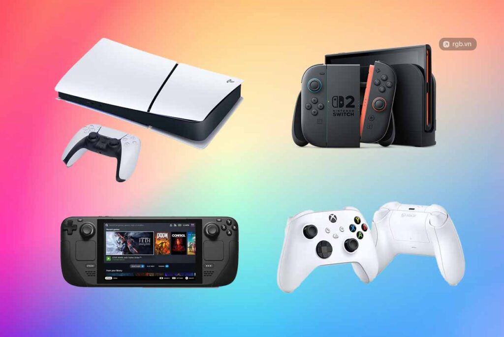 Top máy chơi game tốt nhất 2026: tổng hợp những console đáng mua