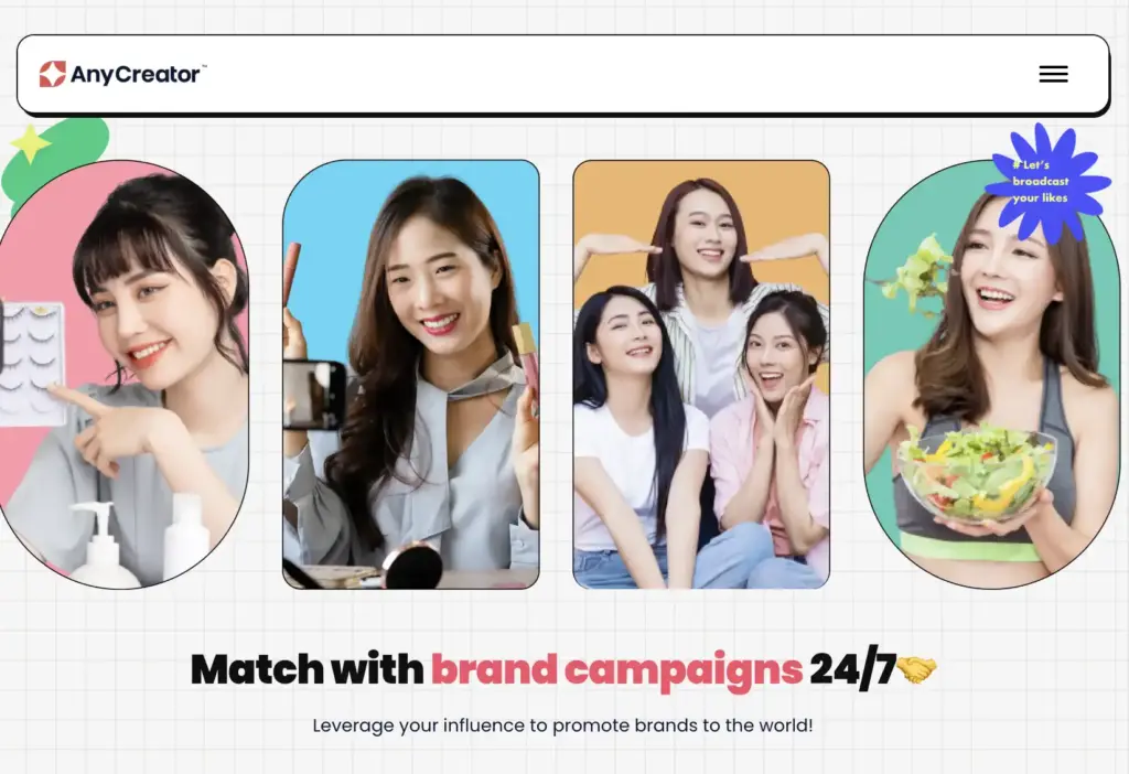 AnyMind ra mắt AnyCreator Stream, kết nối creator với các chiến dịch thương hiệu qua livestream