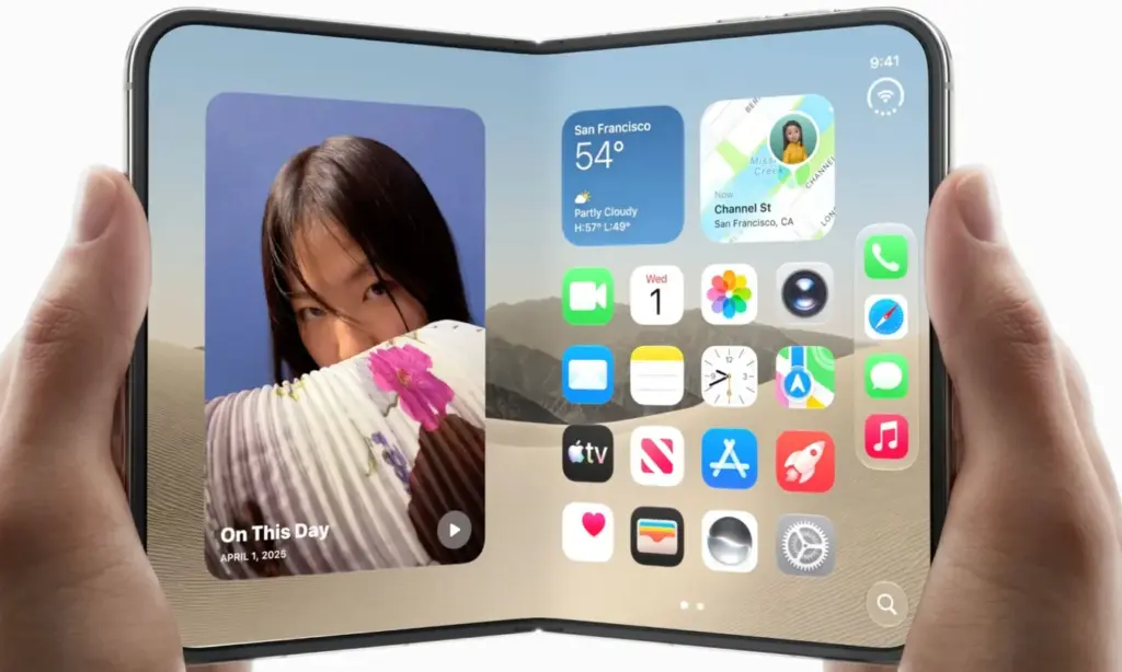Màn hình gập của iPhone Duo rất đặc biệt, nhưng Apple vẫn tránh nói về nếp gấp và độ bền