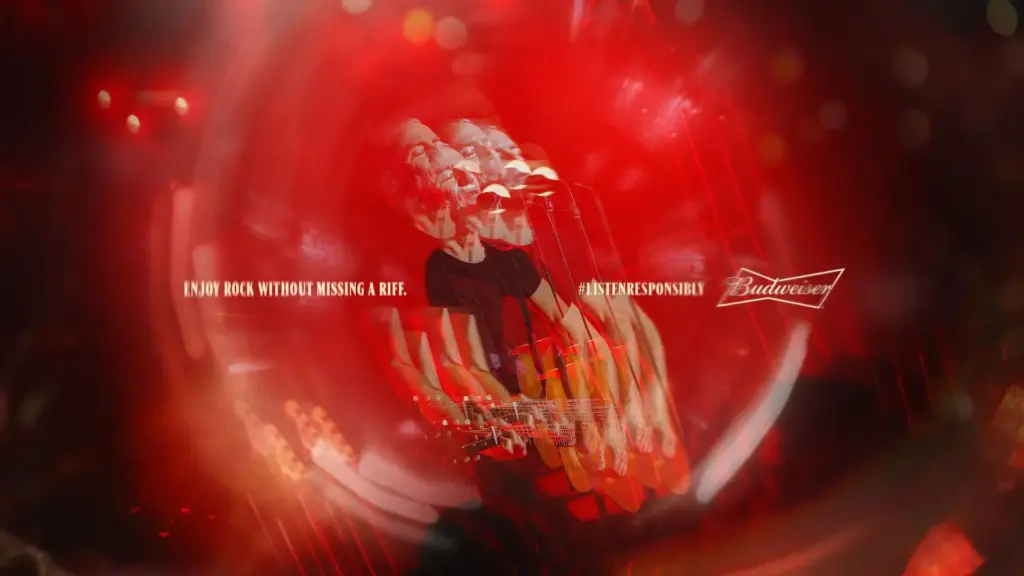Budweiser biến cảm giác “say” thành visual với lời nhắc: “Quẩy concert hết mình, uống có trách nhiệm” 
