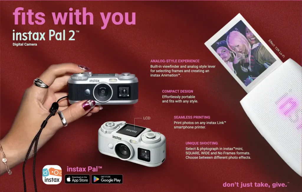 Fujifilm ra mắt Instax Pal 2: Chiếc máy ảnh tí hon trở lại với loạt nâng cấp đáng giá