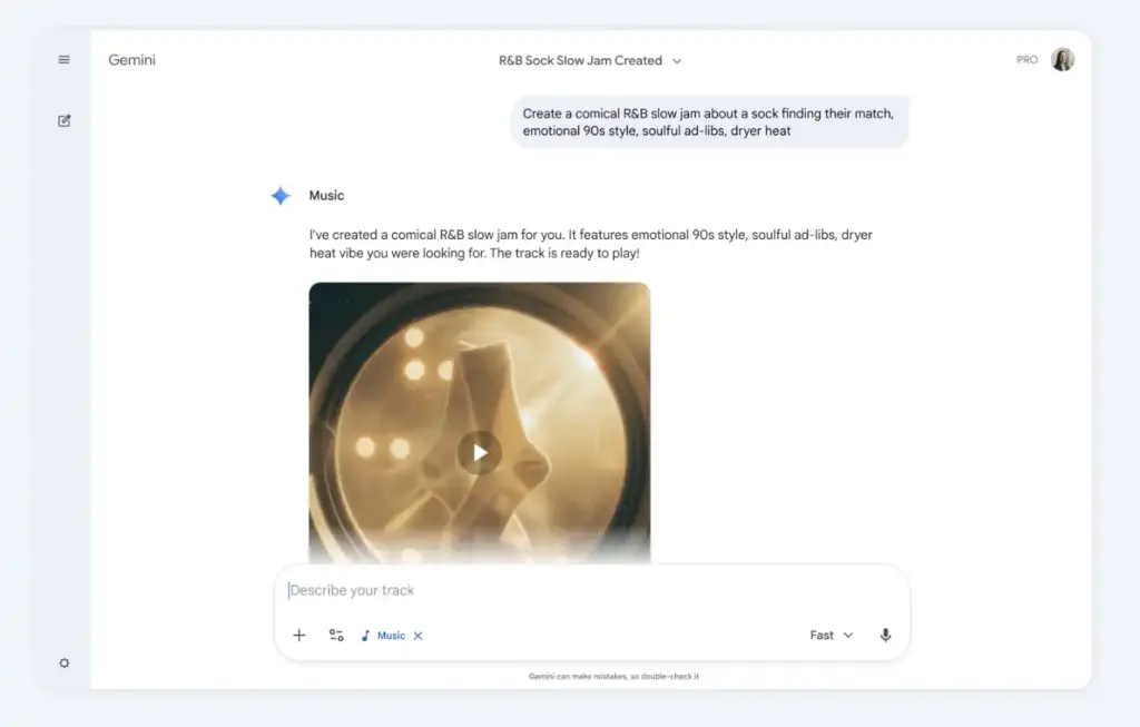 Google đưa Lyria 3.5 - mô hình tạo nhạc AI mạnh nhất của hãng lên ứng dụng Gemini