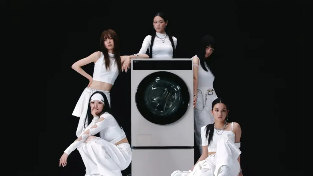 LG Electronics tạo nhóm nhạc K-pop AI-DOL để quảng bá máy giặt LG AI Wash Combo