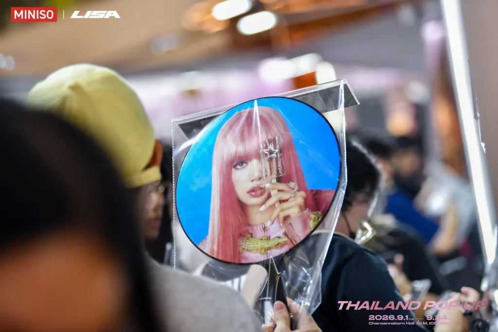 MINISO khởi động tour pop-up LISA toàn cầu, bắt đầu tại Bangkok